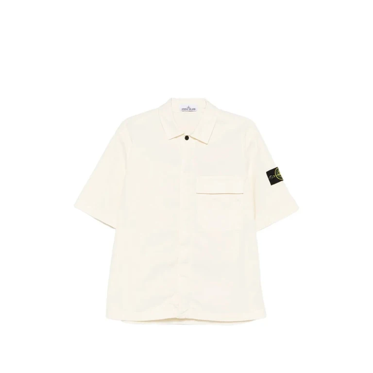 Stone Island Garment Dyed Shirt