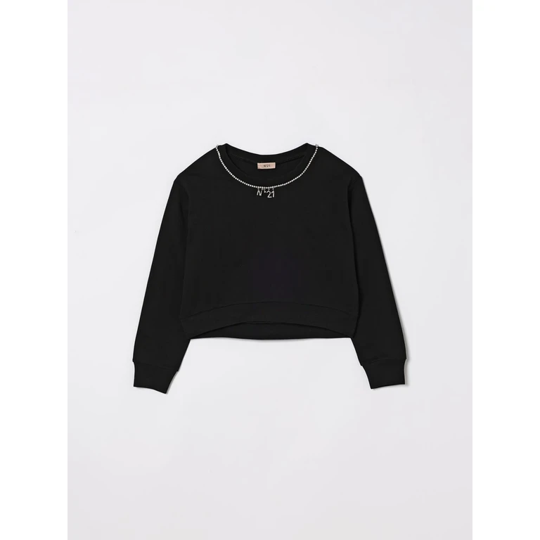 N° 21 Sweater Kids color Black (N210CRN04870N900)