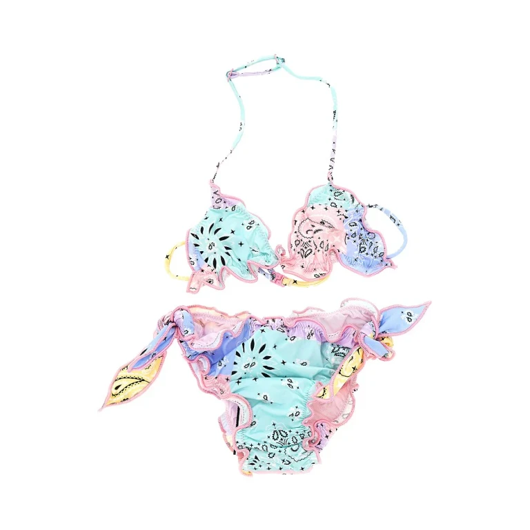 SAINT BARTH Bandana bikini Kids 8Y