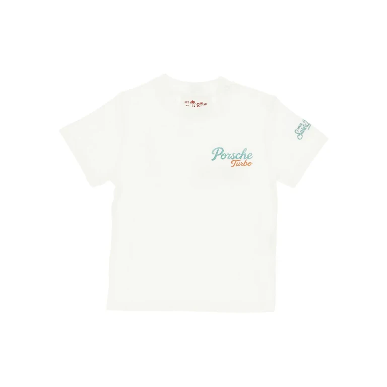 'Porsche Turbo' organic cotton T-shirt Kids 2Y
