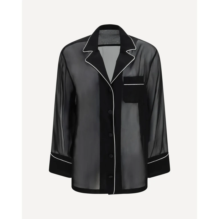 Chiffon Shirt Female 38
