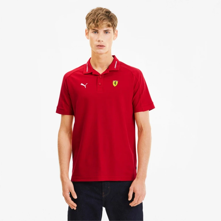 Men's Sf Scuderia Ferrari Q2 Polo Polos
