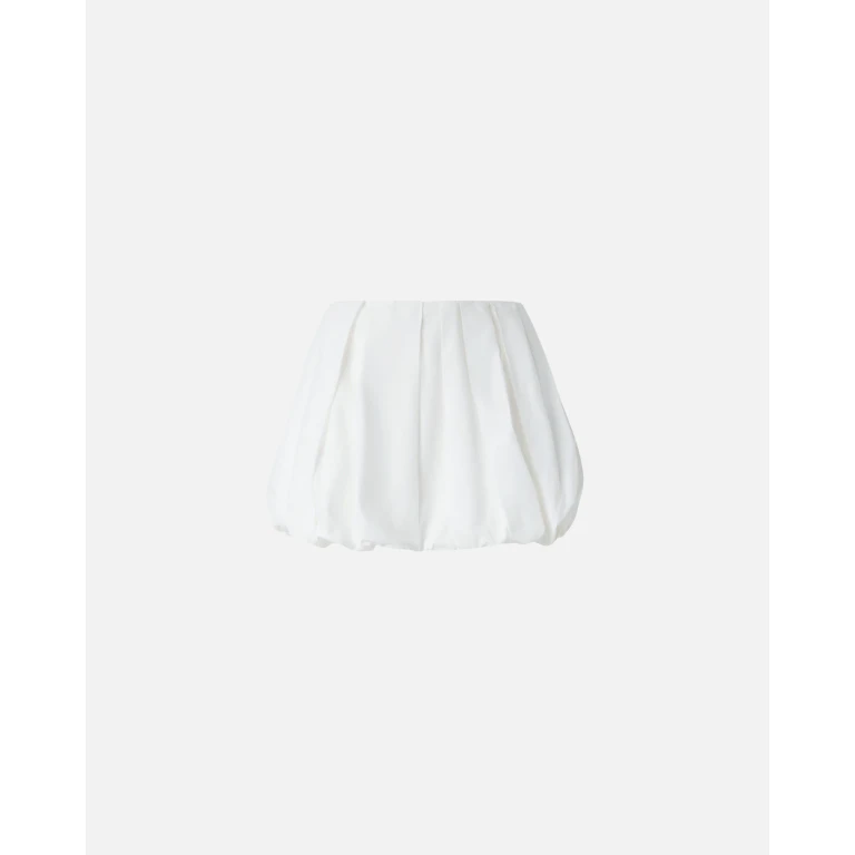 Pinko - Mini-jupe boule plissée en popeline - 38