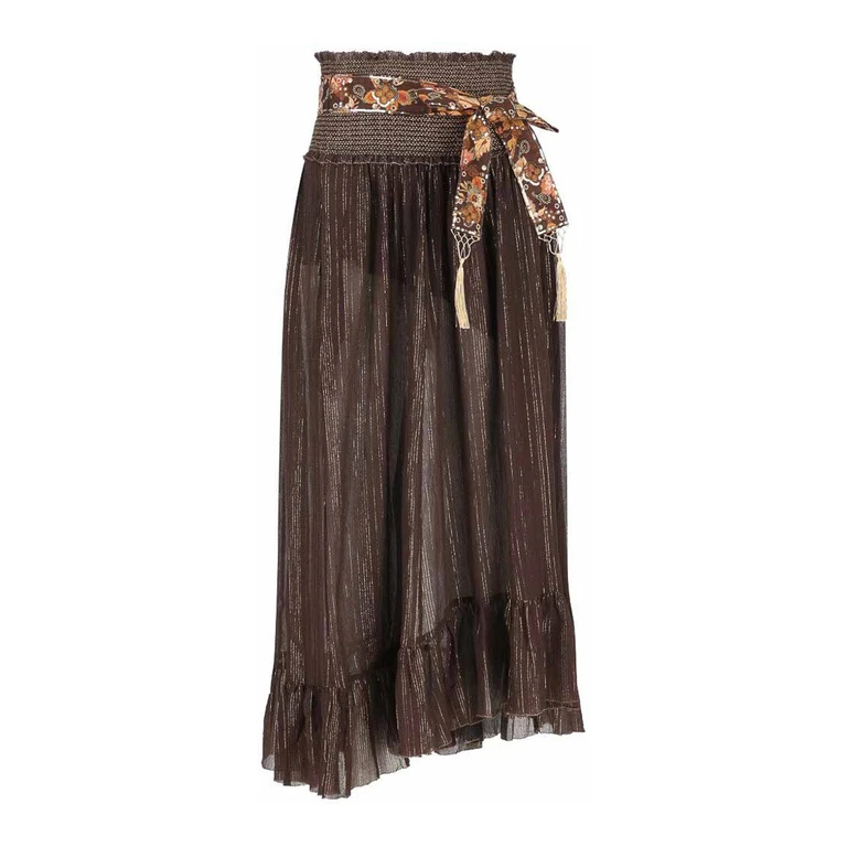 Jupe Midi - Marron (9013SSS261CHO)