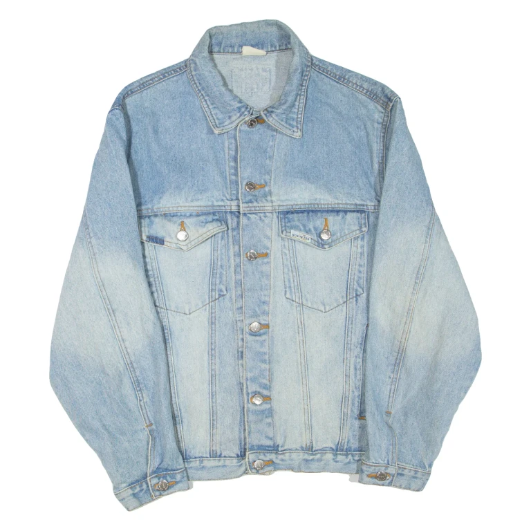 NORWISS Mens Denim Jacket Blue M