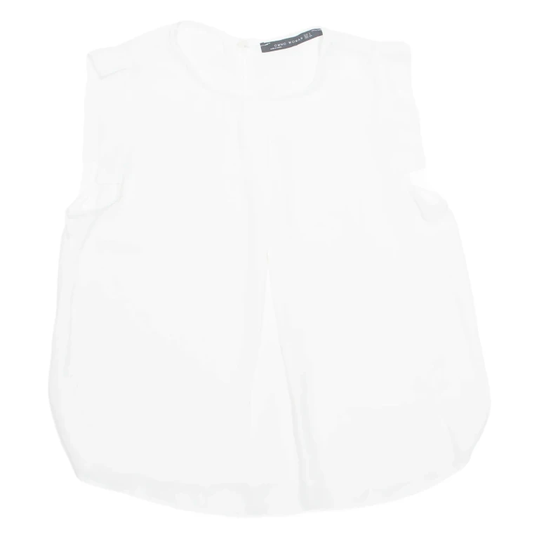 Womens Vest White L