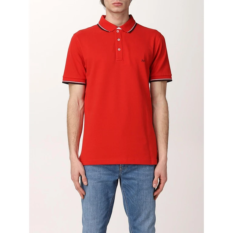 polo shirt with embroidered logo (NPMB244140STDWR602)
