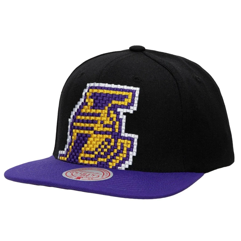 Men's NBA La Lakers 8 Bit Xl Snapback Lakers