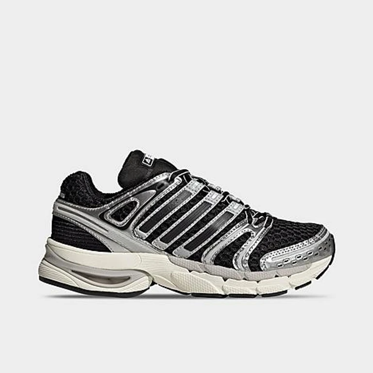 adidas Big Kids Adistar Control 5 Casual Shoes in Core Black/Silver Metallic/Grey One Size: 3.5