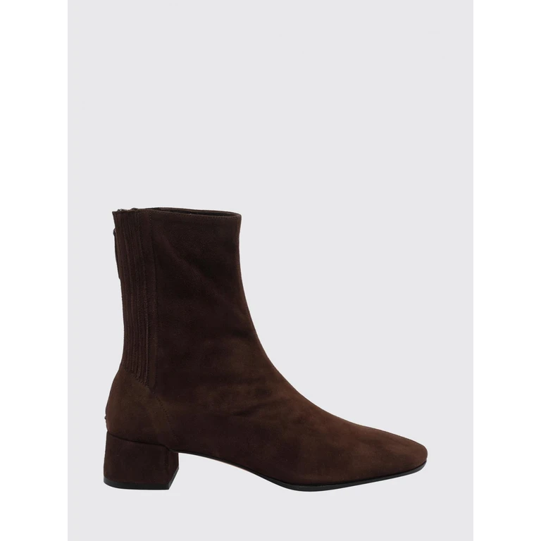 AQUAZZURA Saint Honorè Chelsea Boots aus Wildleder mit verjüngter Spitze