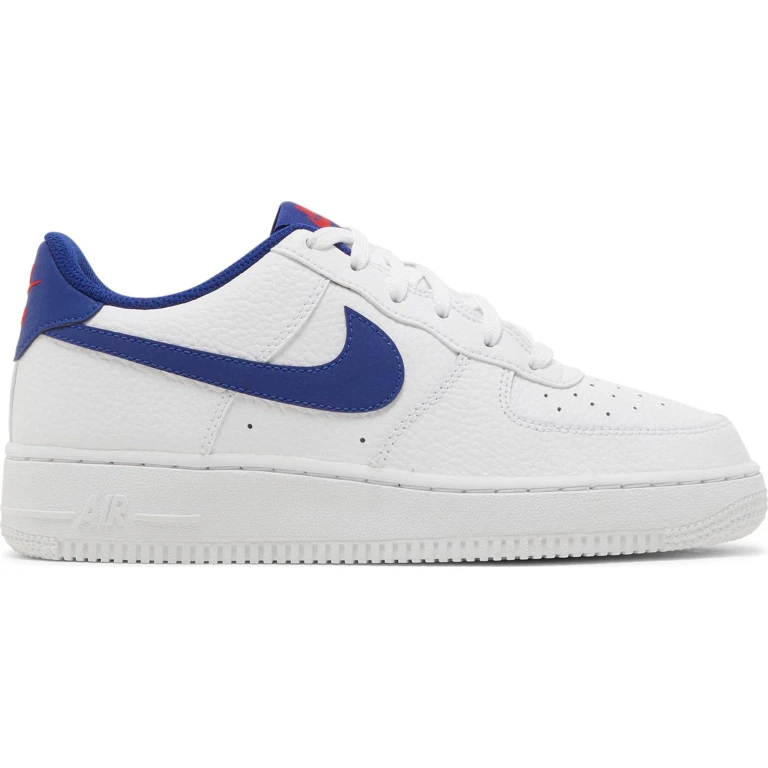 Grade School Air Force 1 Low 'White Deep Royal Gs' (Gs)'