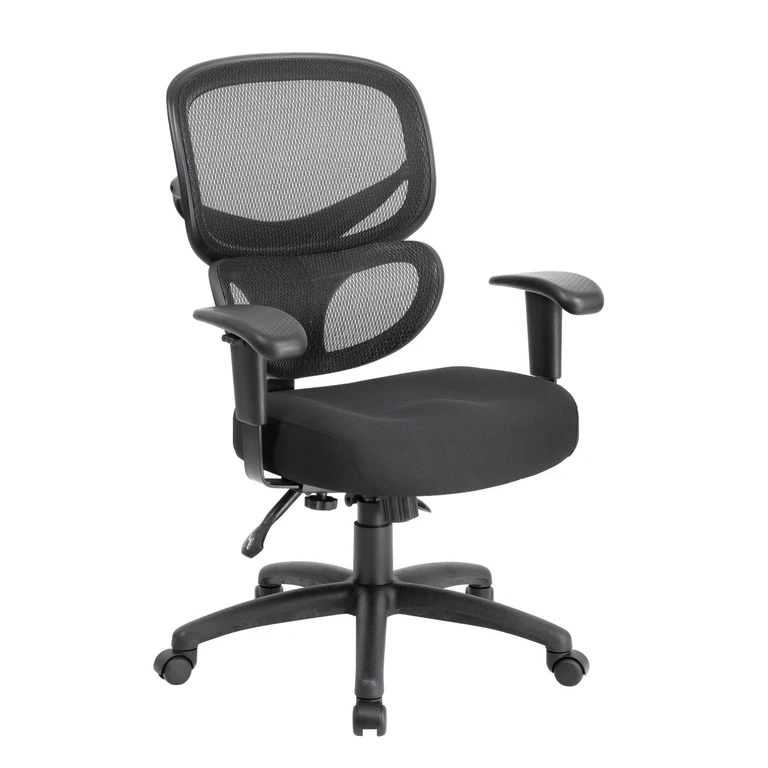 Boss Black Mesh Multi-Function Office Chair
