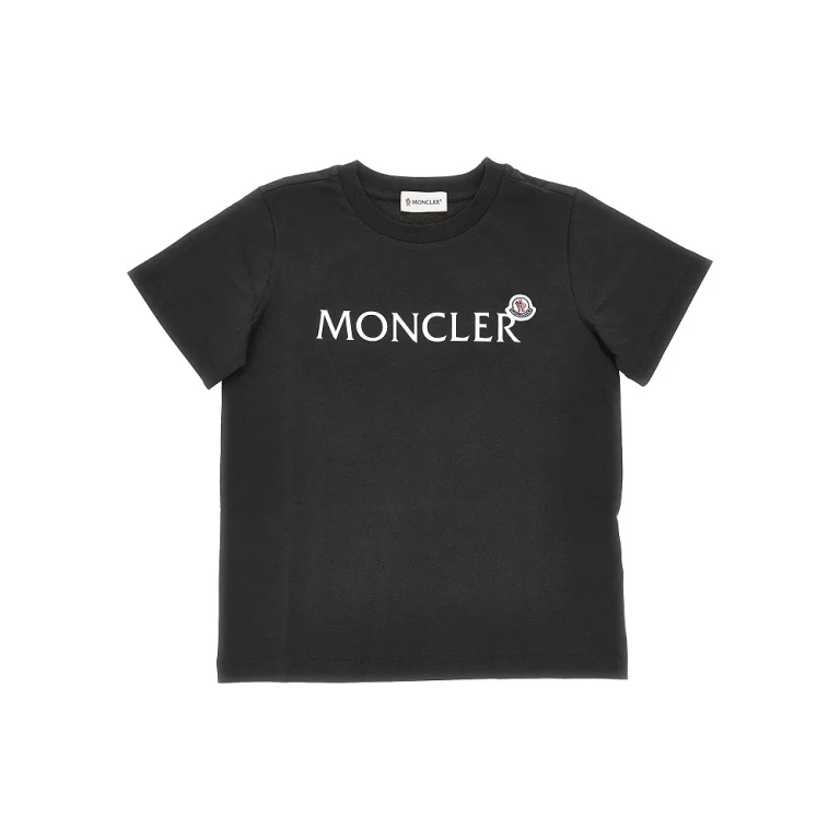 MONCLER Cotton jersey t-shirt with logo Kids 10Y