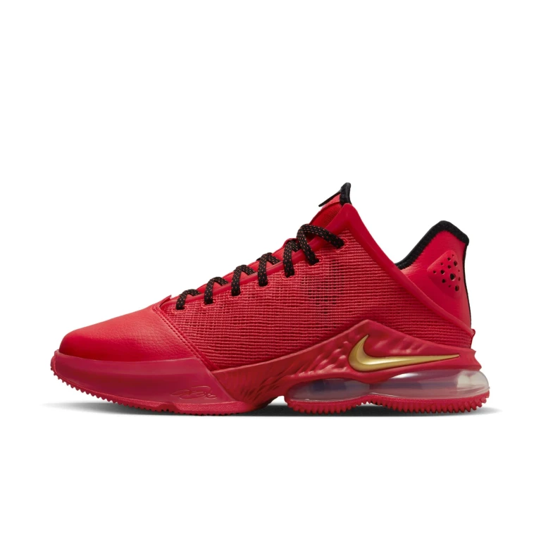 Men's Lebron 19 Low 'Light Crimson' Sneakers