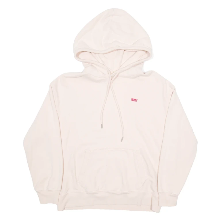 LEVI'S Mens Pink Hoodie M