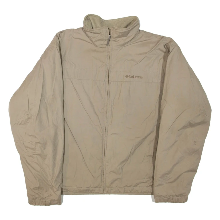 COLUMBIA Mens Jacket Beige XL