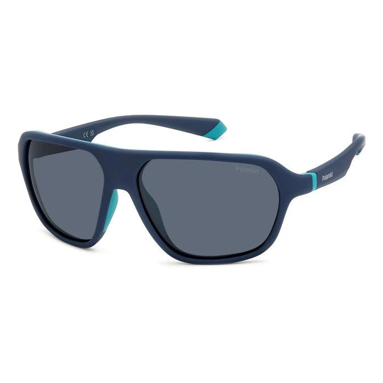 Polaroid Polarized Blue Pilot Unisex Sunglasses PLD 2152/S 0FLL/C3 59