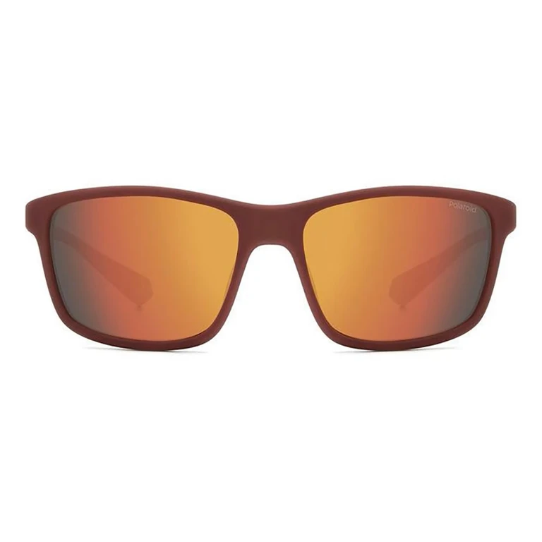Polaroid Polarized Red Multilayer Square Mens Sunglasses PLD 2153/S 00Z3/OZ 58