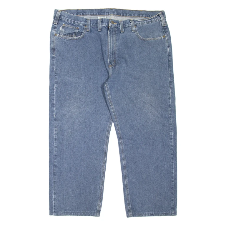 CARHARTT Workwear Mens Jeans Blue Regular Tapered W44 L27