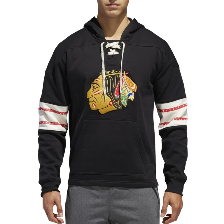 Men's NHL Chicago Blackhawks Pullover Jersey Hoodie