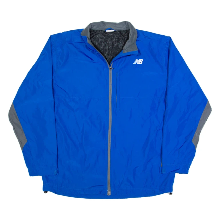 NEW BALANCE Mens Jacket Blue 2XL