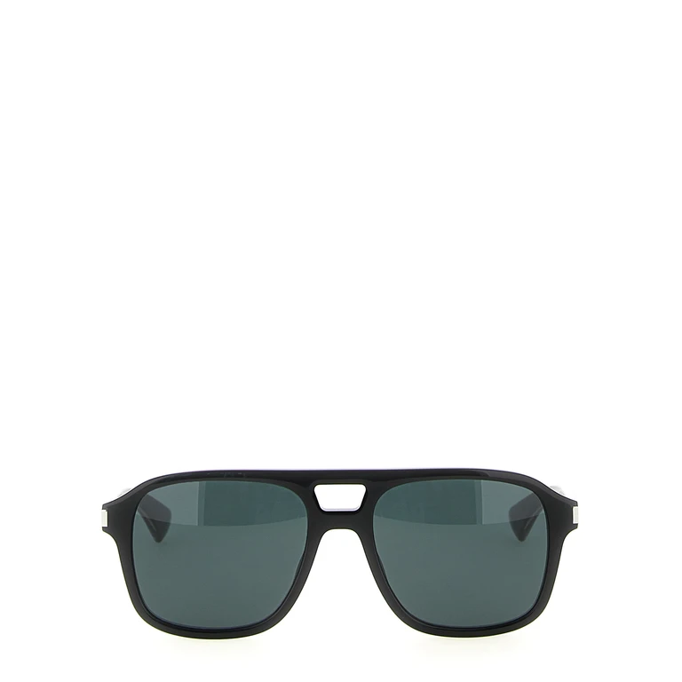 Saint Laurent Black Acetate Sunglasses - Men