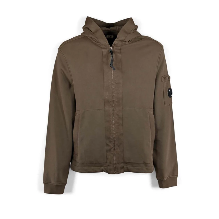 C. P. Company Sweat-Shirts - Vert (20CMSS039A110044G683)