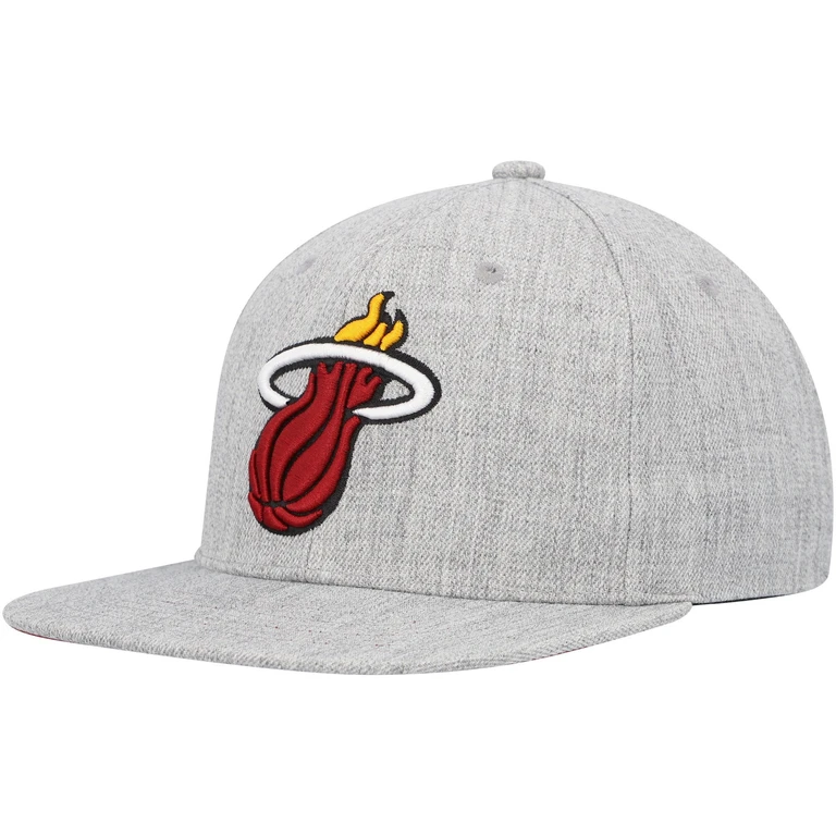 Men's NBA Team Heather 2.0 Snapback Heat Snapback Caps