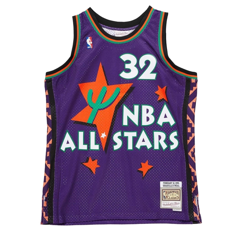 Men's NBA Swingman Jersey All Star 1995 Shaquille O'Neal