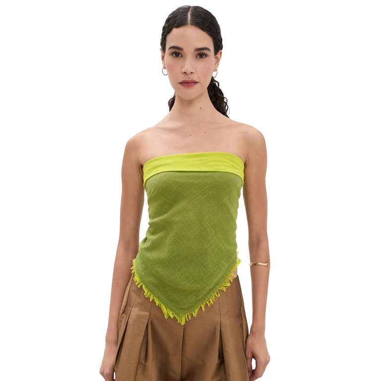 STAUD Sonya Top Pesto M/L