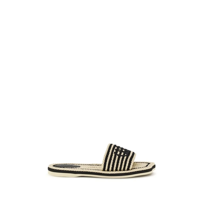 Chloé Multicolor Lamb Ovis Aries Flat Sandals - Women