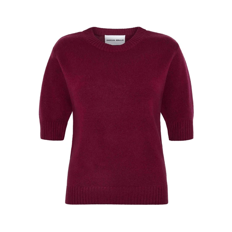 Emerson Renaldi Pull Col Rond - Rouge Brun (EMS25004601)