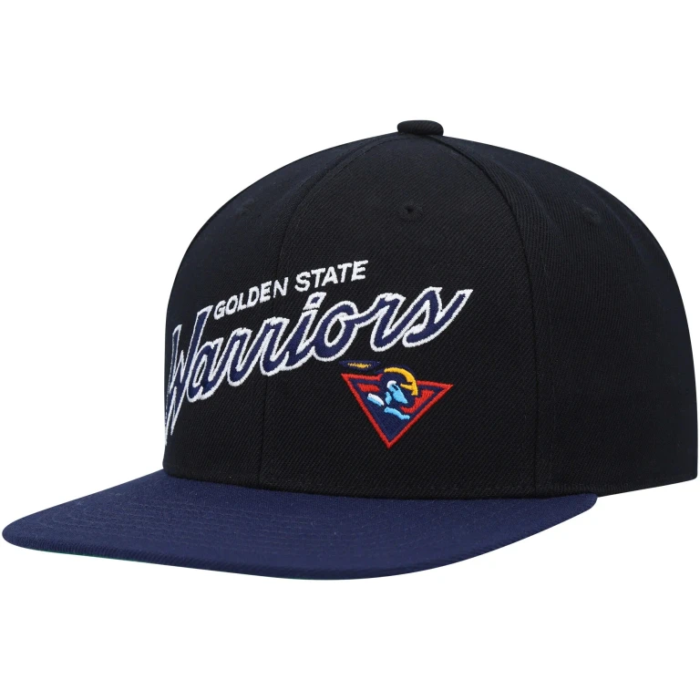 Men's NBA Team Script 2.0 Fitted Hwc Warriors Fitted Caps