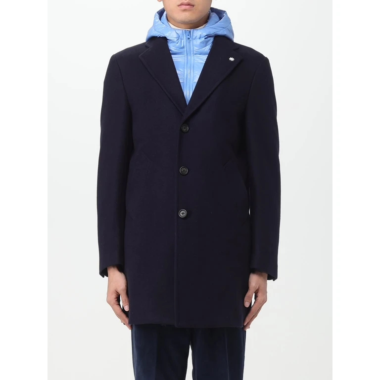 Coat Men color Blue (3532C4558X223379689)