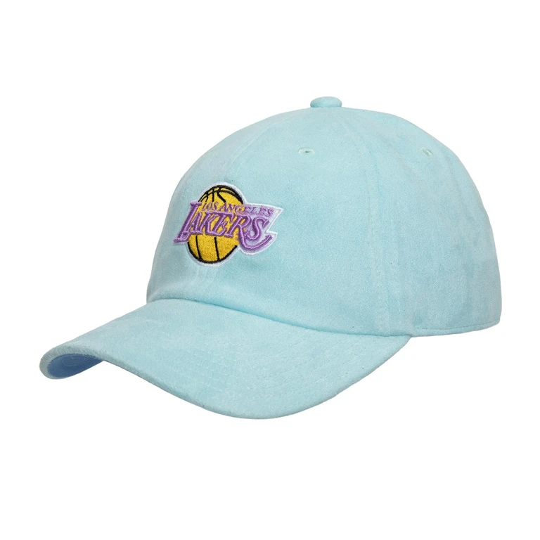 Men's NBA Suede Dad Strapback Hwc Lakers Ball Caps