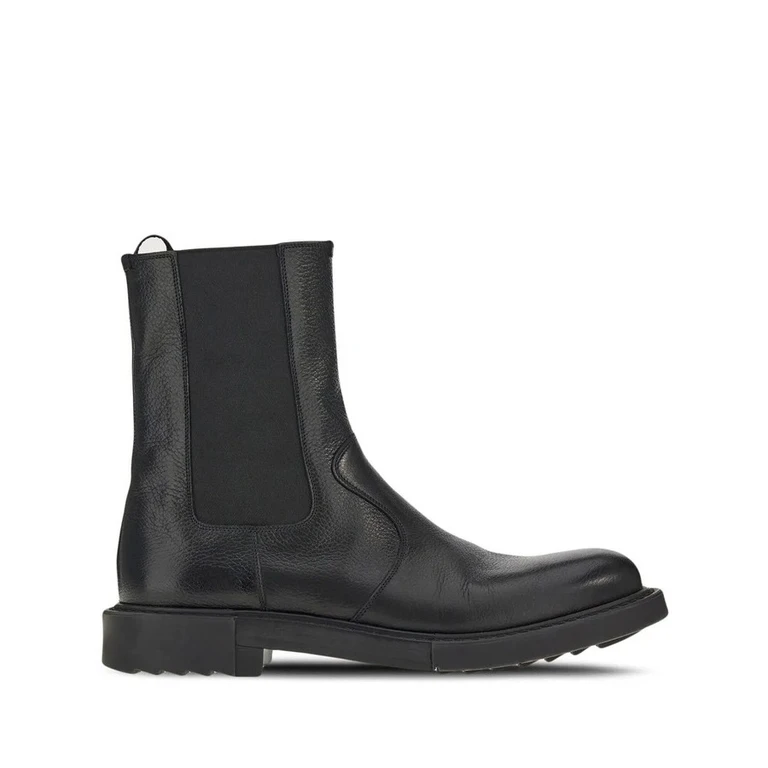 Ferragamo Loreno Chelsea Almond-Toe Boots