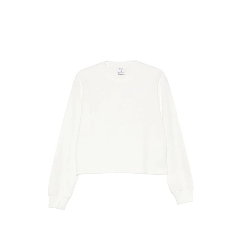 Logo-embroidered Crew-neck Sweater