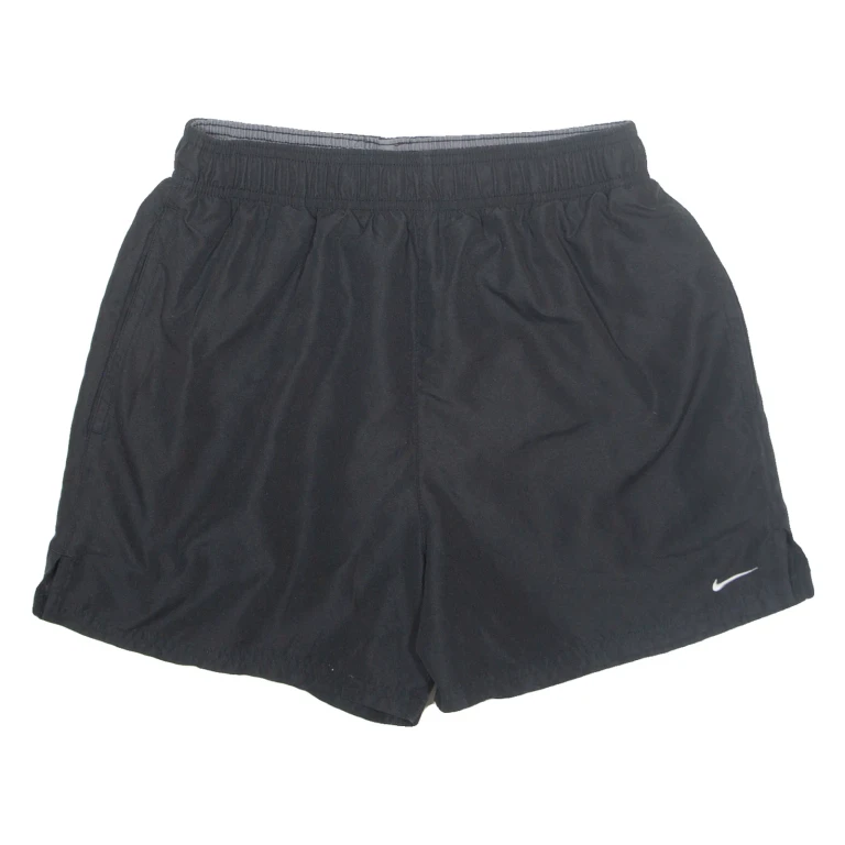 NIKE Mesh Lined Womens Sports Shorts Black S W25