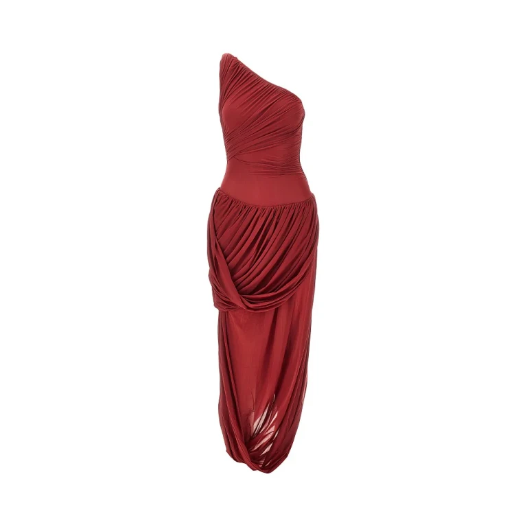 MAYGEL CORONEL 'Getsemani' asymmetrical long dress Woman XXSXS