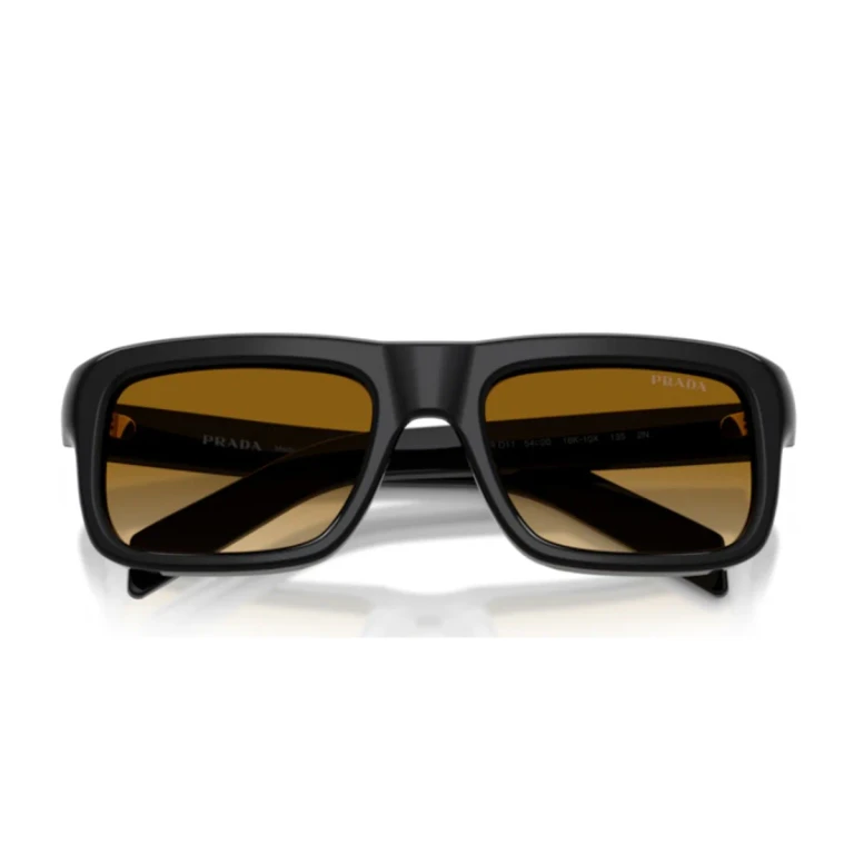 Prada Pr D11s Black Acetato Sunglasses - Women