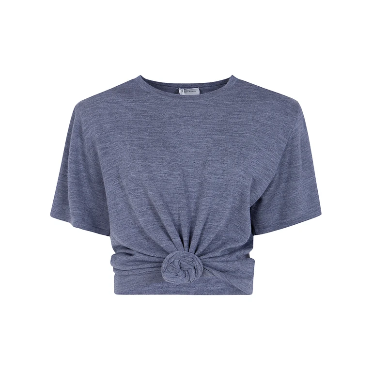 T-Shirt Wool "Knitwear Tshirt"