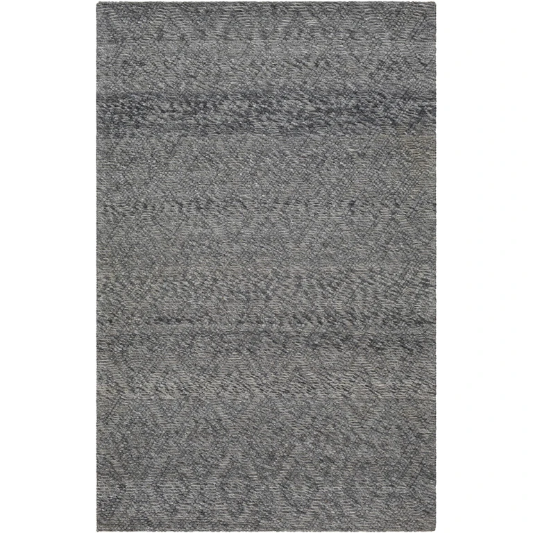 Kasib Dark Gray Hand Woven Area Rug - Clearance