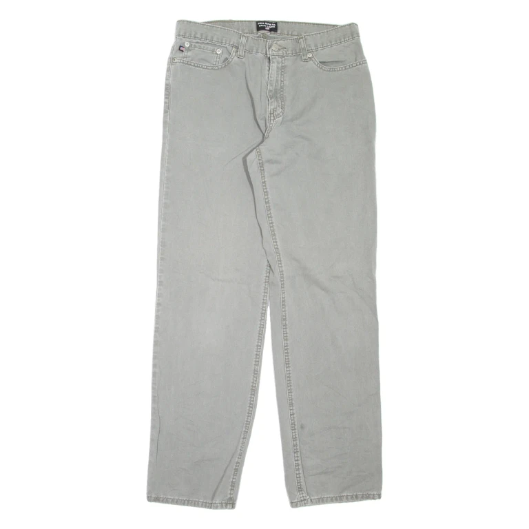 RALPH LAUREN POLO JEANS COMPANY Saturday Womens Jeans Grey Straight W30 L30