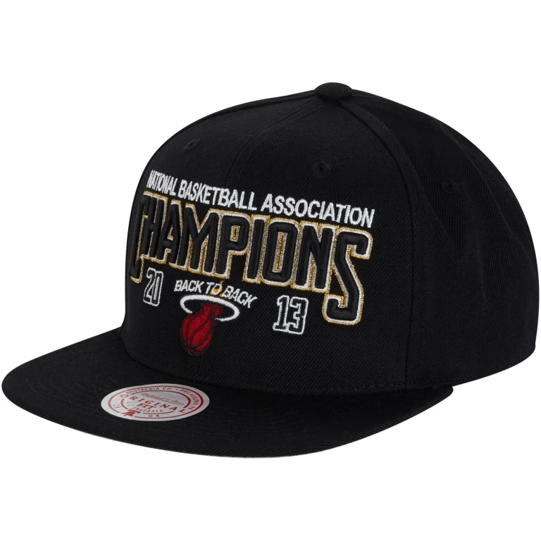 Men's NBA Champs Snapback Hwc Heat Snapback Caps