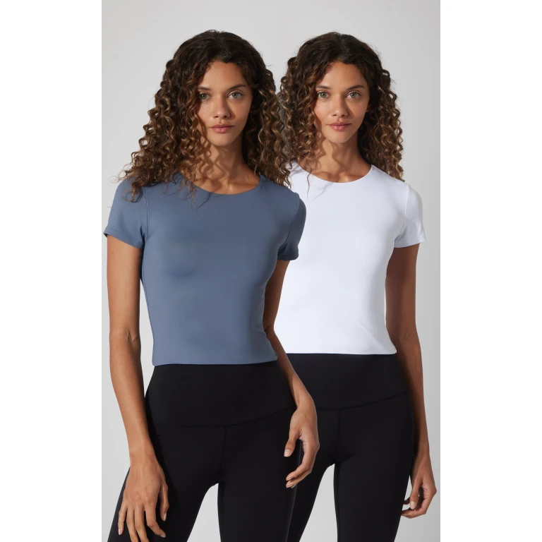 2 PK Crew Neck Tee