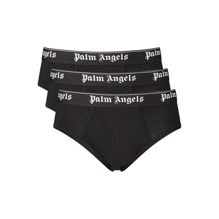 Palm Angels Black Cotton Mens Underwear Clothing - Men