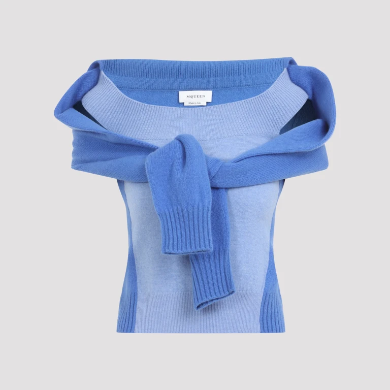 ALEXANDER MCQUEEN - Alexander McQueen Wrap Jumper