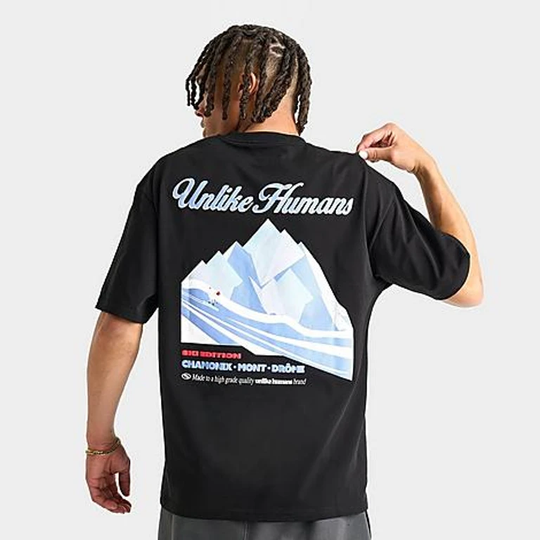 Men's Boarder T-Shirt in Black Size: Small