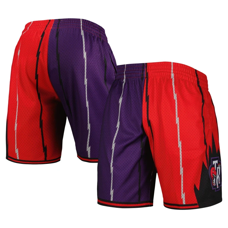 NBA Split Swingman Shorts Toronto Raptors 1998
