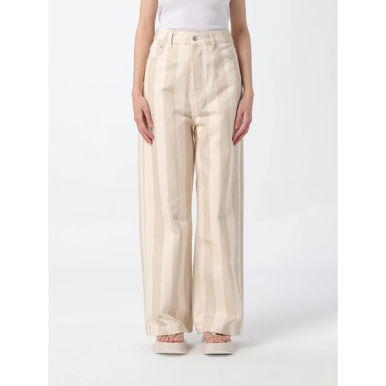 Jeans Woman color Beige (NW24RSPA01071CREME)
